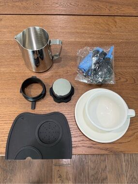 Breville 54mm Espresso Starter Kit – Tamper Funnel Pitcher Cup & Cleaning Tools